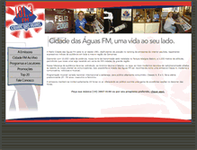 Tablet Screenshot of cidadedasaguas.com.br